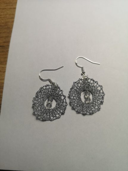 filigrane klöppelspitze, statement ohrringe, eleganter damenschmuck spo 025